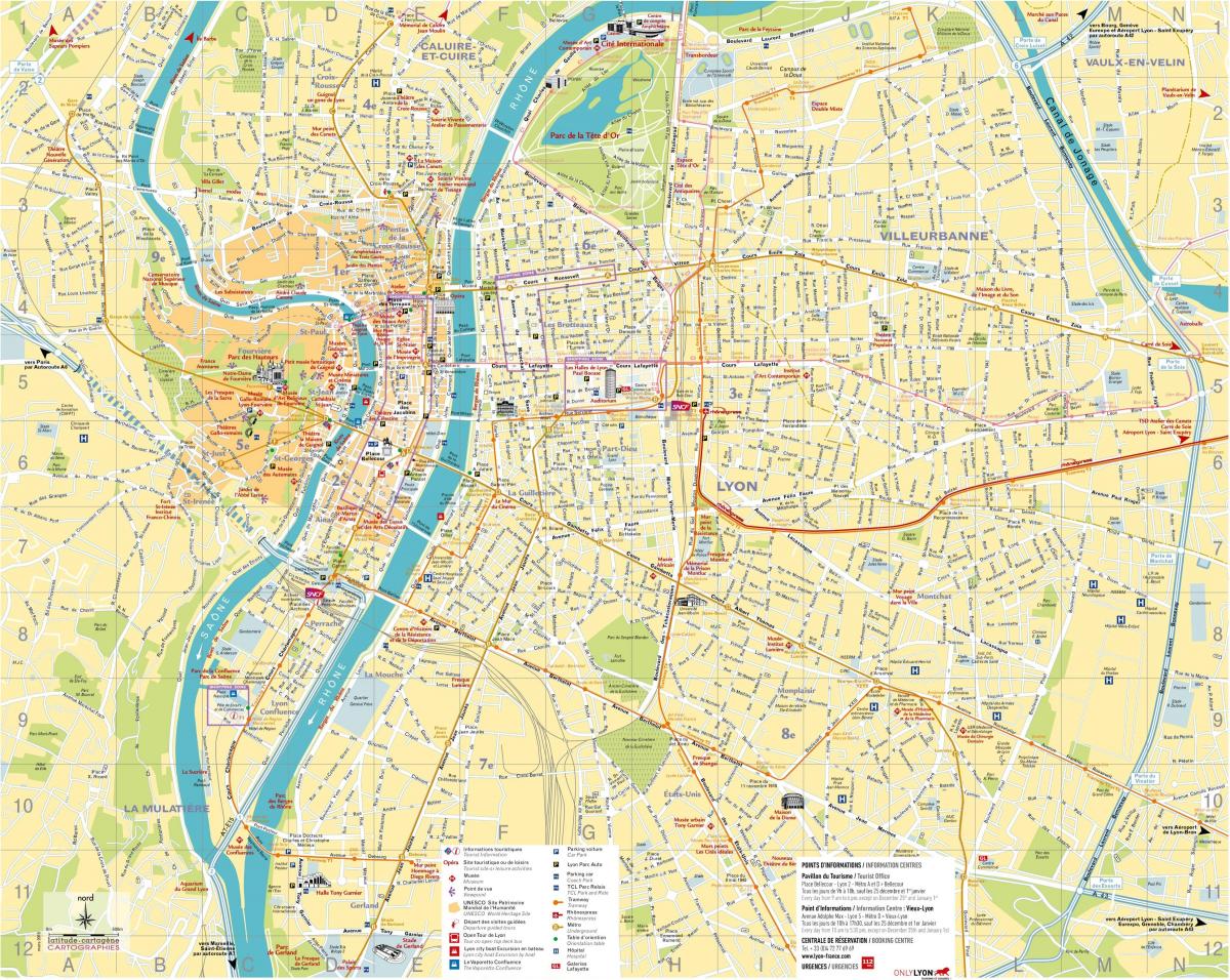 Lyon kaart pdf